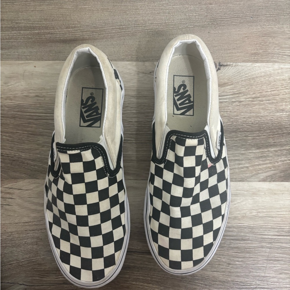 Vans Checkerboard Slip-On Sneakers